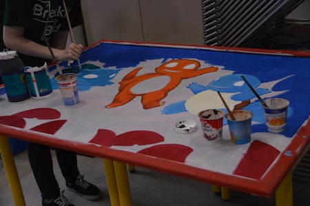 ...die sich noch zu einem Kunstwerk mausert.