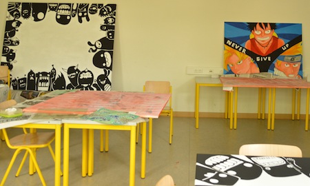 Kindheitshelden finden ihren Platz.